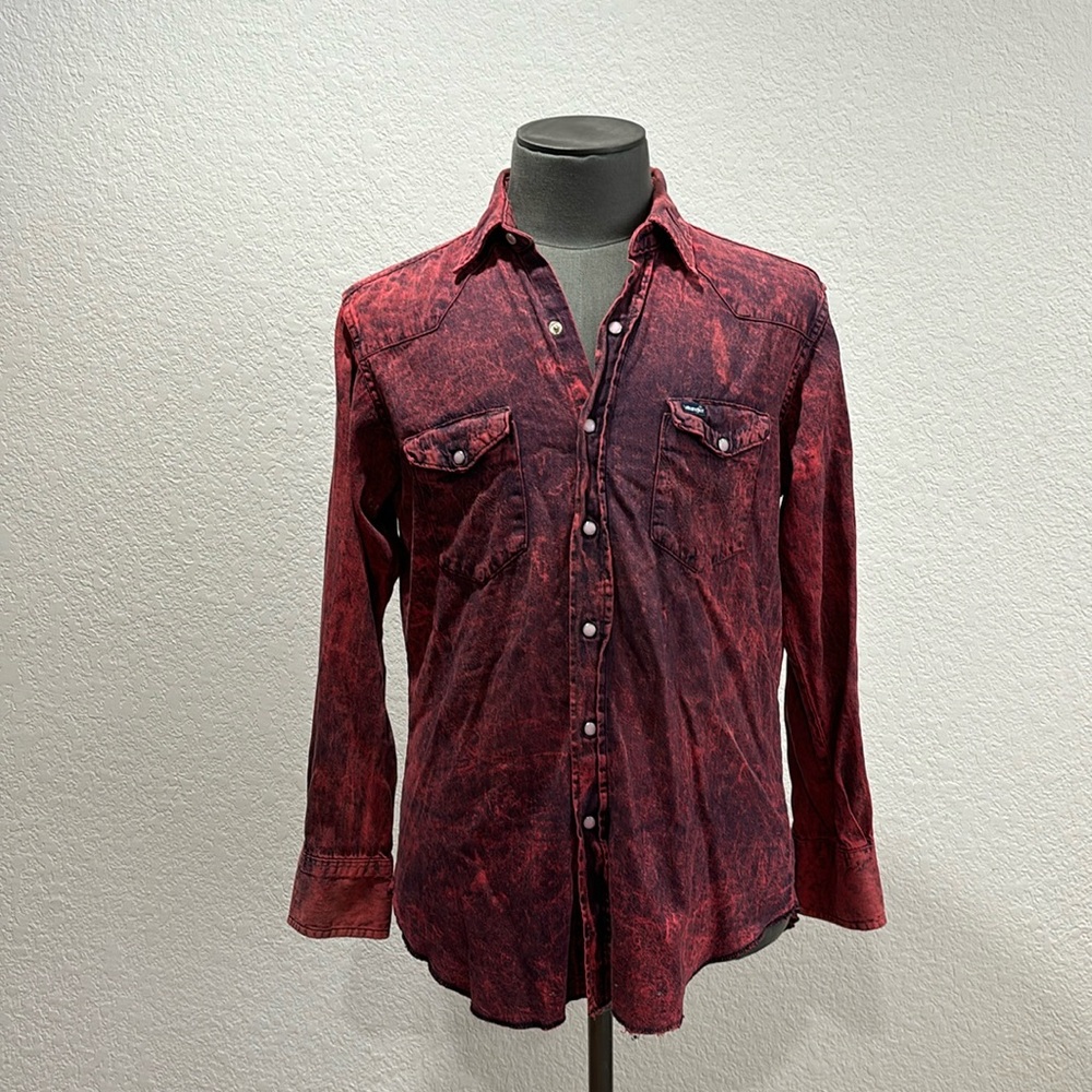 Vintage Wrangler Brushpopper Western Shirt